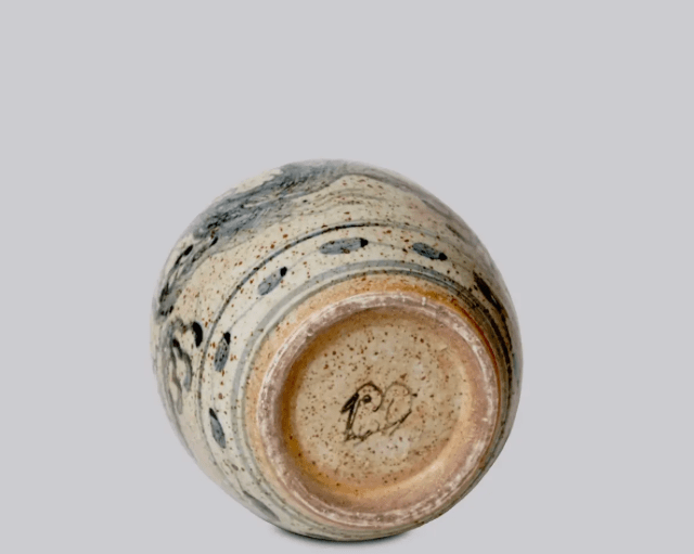 Rustic Porcelain Dragon Vase SM - LaFayes