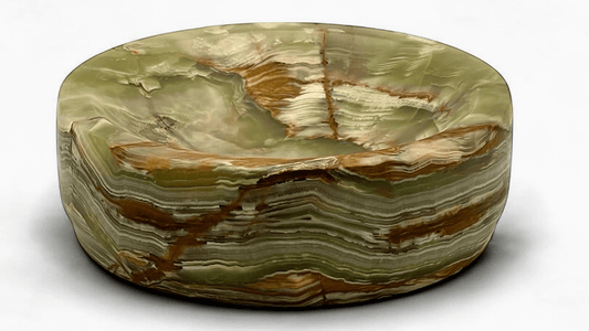 8" Key Bowl Verde Onyx Honed - LaFayes