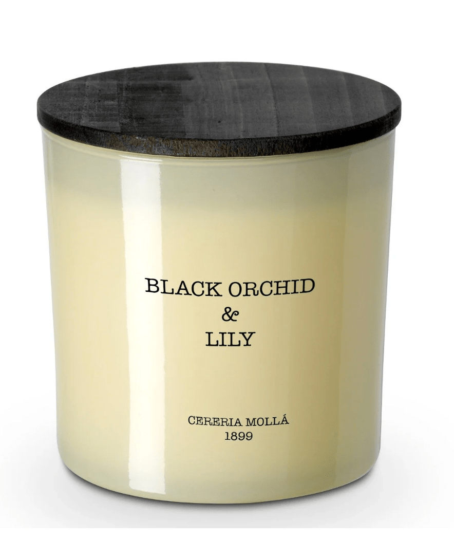 Black Orchid & Lily 3 Wick Candle - LaFayes