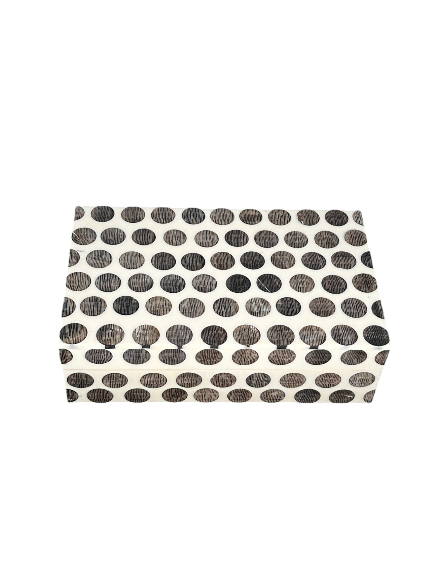 Chiseled Circles of Horn Box - The Art of Broken Pieces