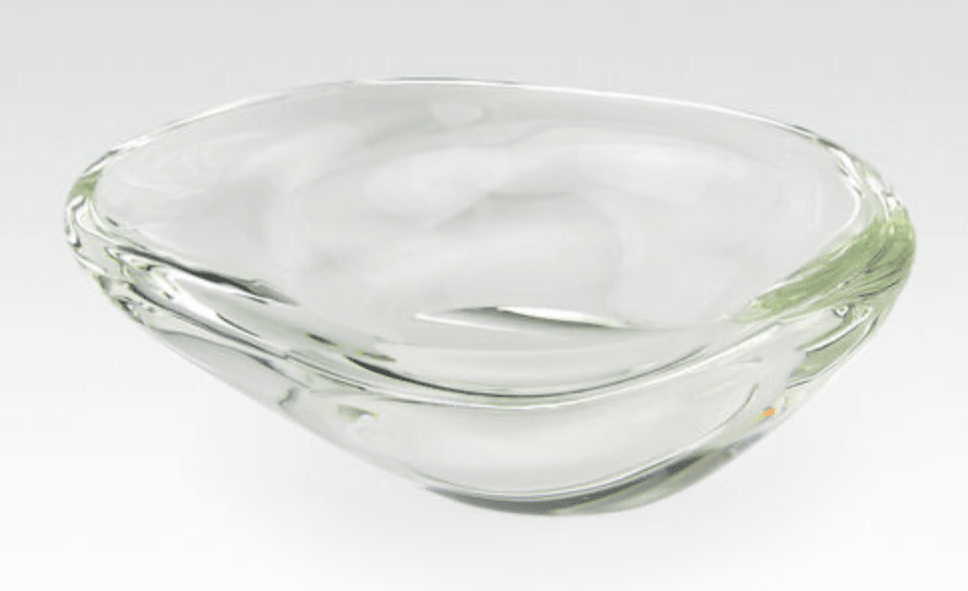 Crystal Bowl Free Form - LaFayes