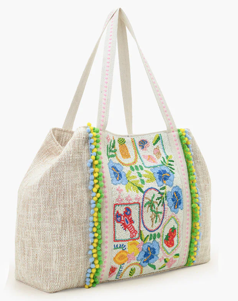 Hibiscus Oversized Tote - LaFayes