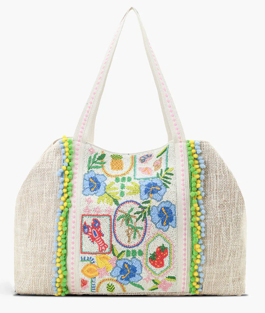 Hibiscus Oversized Tote - LaFayes