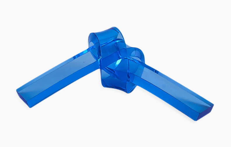 Lucite Bow Knot "Blue" - LaFayes