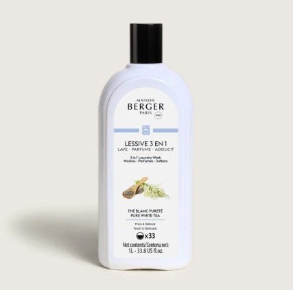 Maison Berger 3-1 Laundry Wash Pure White Tea 1L - LaFayes