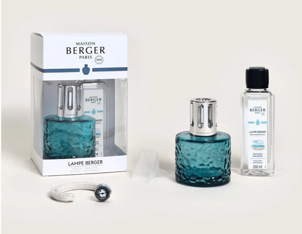 Maison Berger Lamp Mirage Azure/Ocean Breeze Gift Set - LaFayes