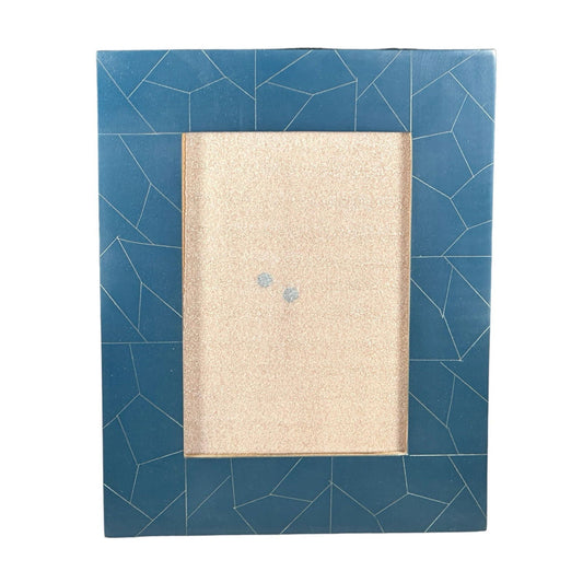 Marella Resin Abstract Inlay Photo Frame - The Art of Broken Pieces