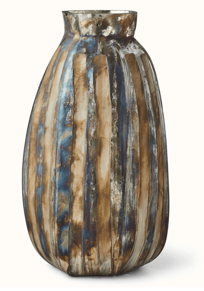 Tall Ripple Vase - Bronze - LaFayes