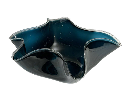 Tropezana Blue Wave Glass Bowl - The Art of Broken Pieces