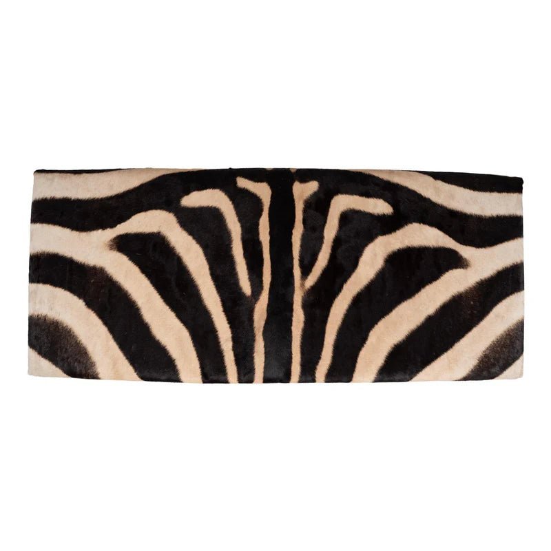 Zebra Hide Bench - The Art of Broken Pieces